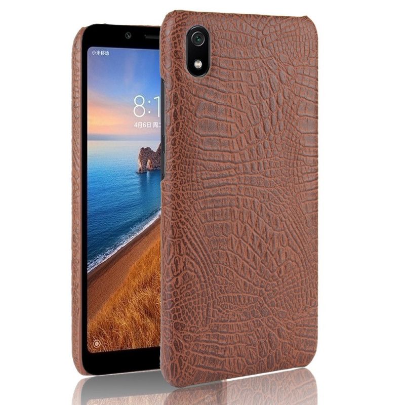 Coque Xiaomi Redmi 7a Style Peau De Crocodile