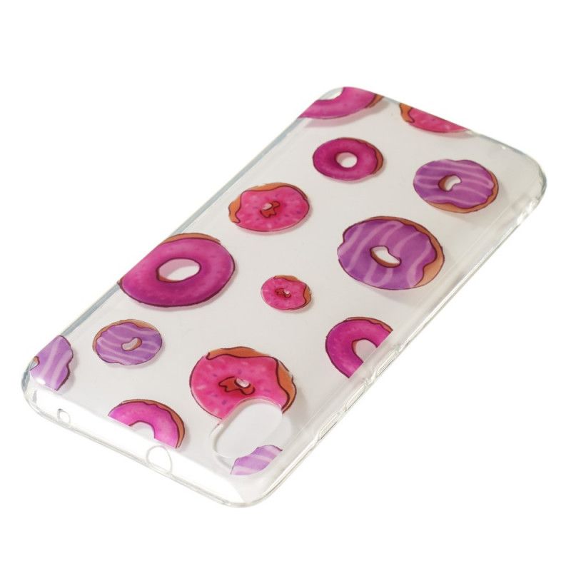 Coque Xiaomi Redmi 7a Transparente Fan De Donuts