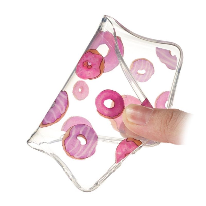 Coque Xiaomi Redmi 7a Transparente Fan De Donuts