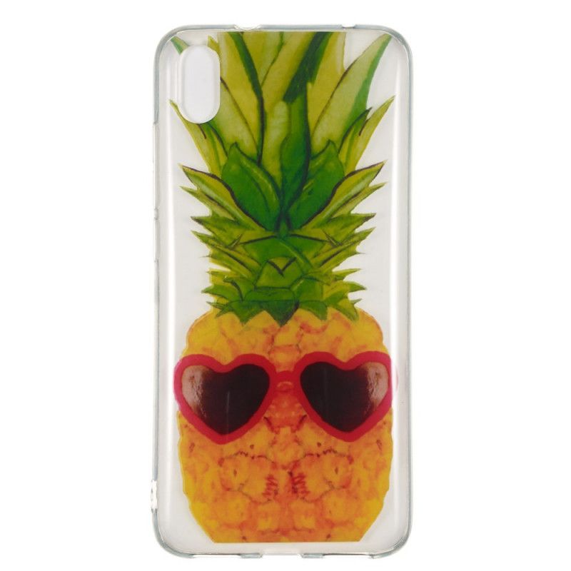 Coque Xiaomi Redmi 7a Transparente Incognito Ananas