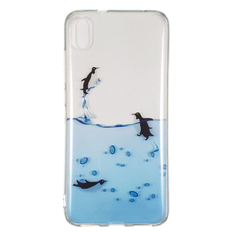 Coque Xiaomi Redmi 7a Transparente Jeu De Pingouins