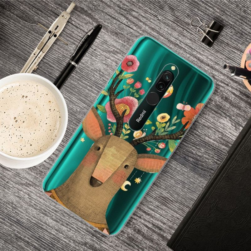 Coque Xiaomi Redmi 8 Cerf Tribal