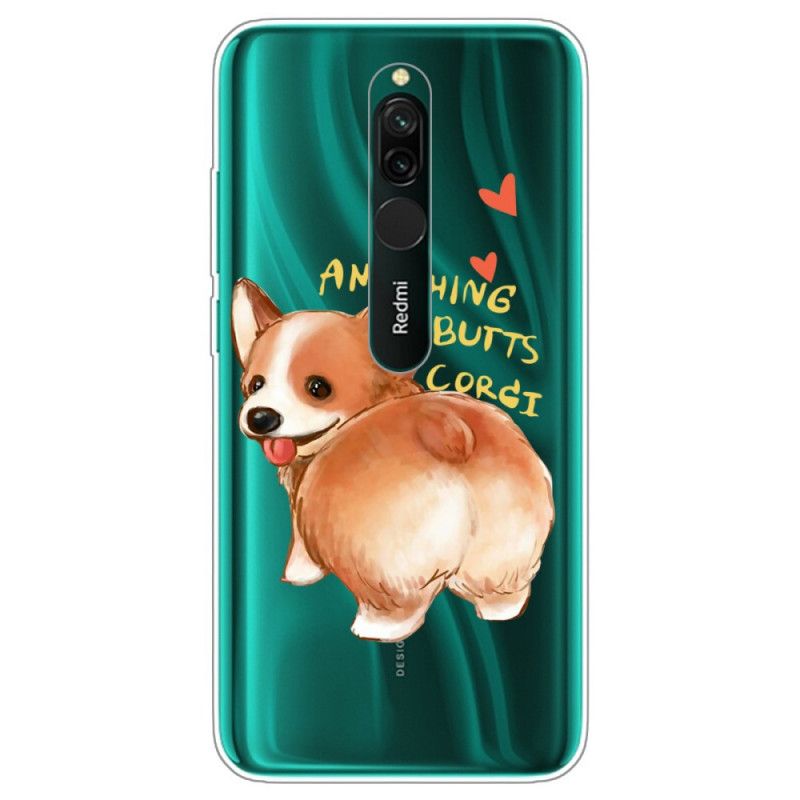 Coque Xiaomi Redmi 8 Dog Kiss My Ass