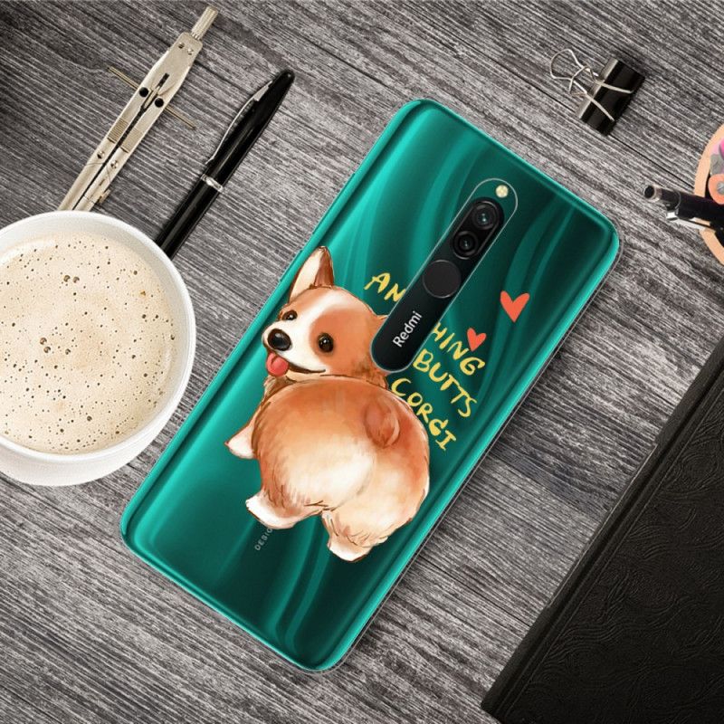 Coque Xiaomi Redmi 8 Dog Kiss My Ass