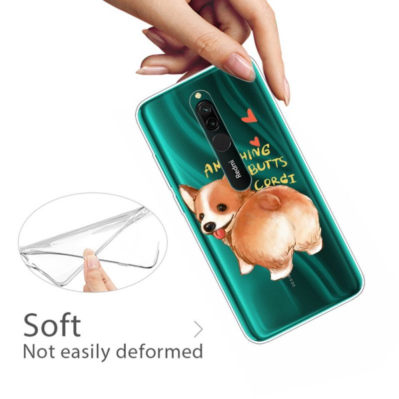 Coque Xiaomi Redmi 8 Dog Kiss My Ass