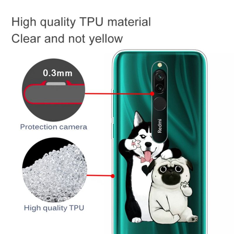 Coque Xiaomi Redmi 8 Drôles De Chiens