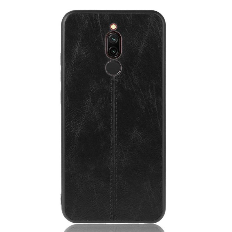 Coque Xiaomi Redmi 8 Effet Cuir Couture