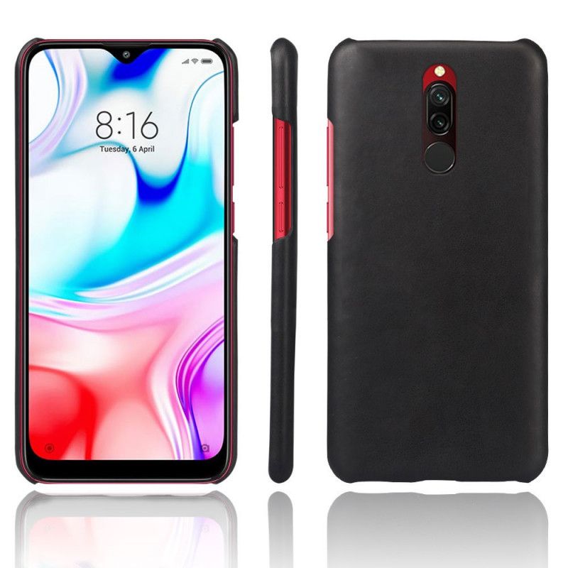 Coque Xiaomi Redmi 8 Effet Cuir Ksq