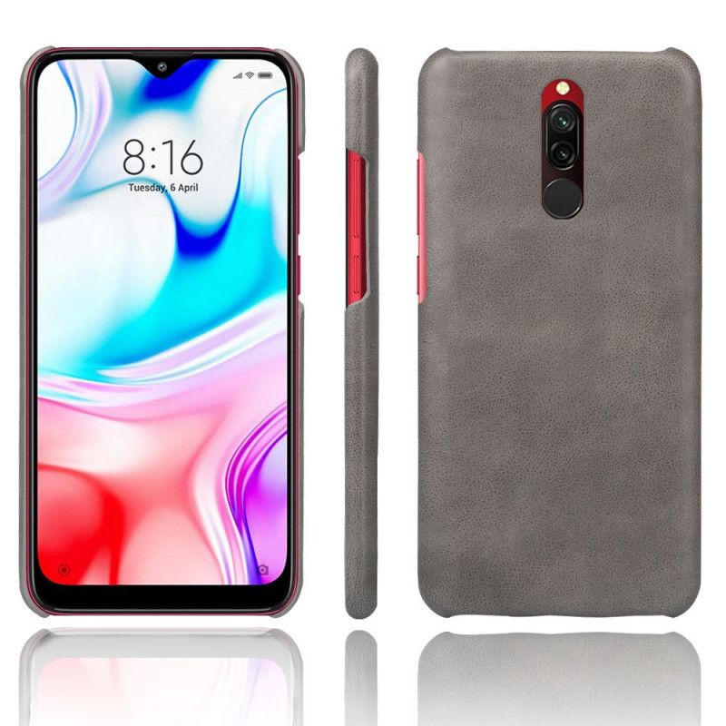 Coque Xiaomi Redmi 8 Effet Cuir Ksq