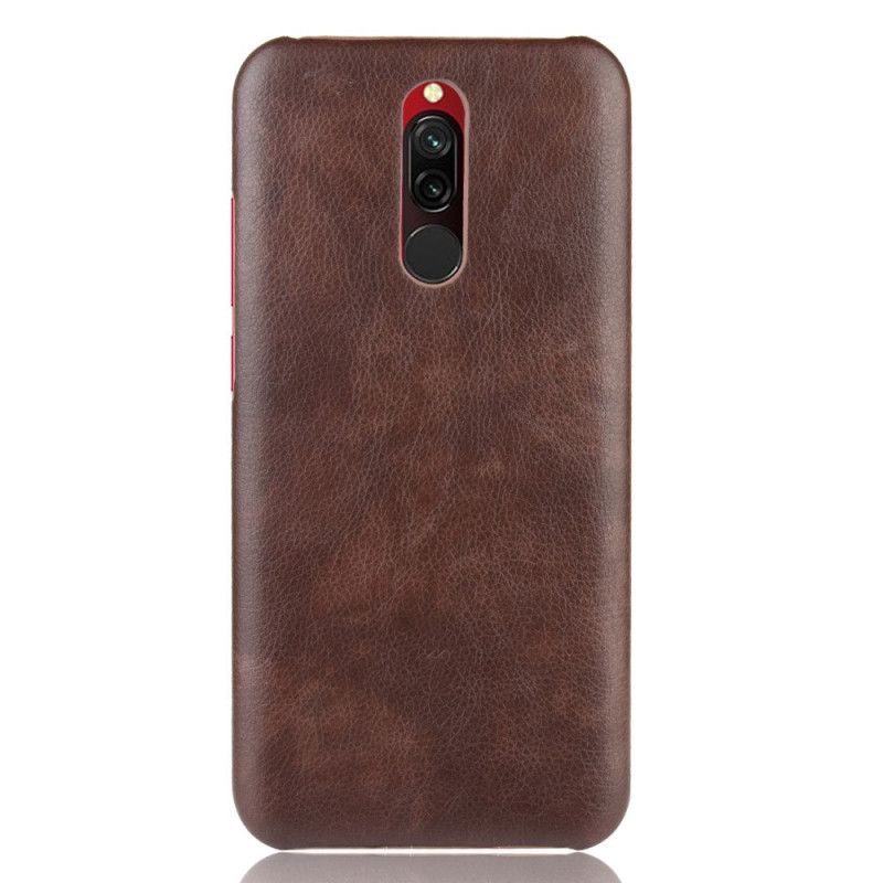 Coque Xiaomi Redmi 8 Effet Cuir Performance