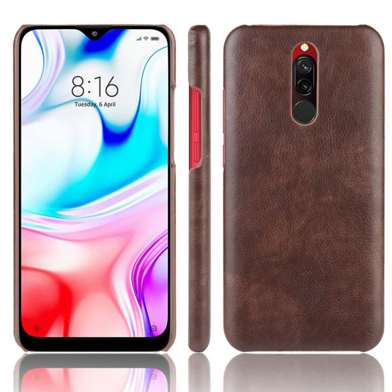 Coque Xiaomi Redmi 8 Effet Cuir Performance