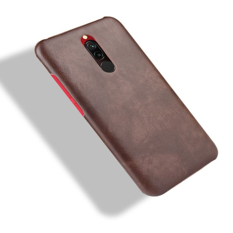 Coque Xiaomi Redmi 8 Effet Cuir Performance