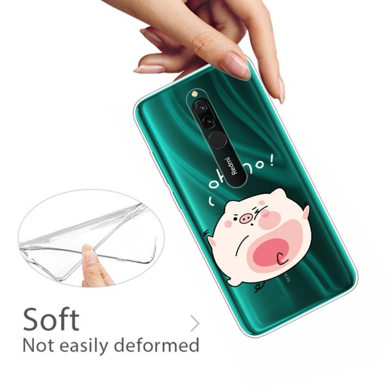 Coque Xiaomi Redmi 8 Gros Cochon