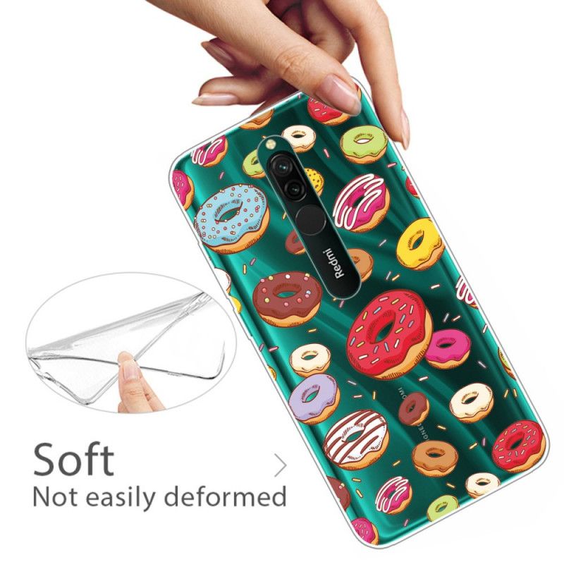 Coque Xiaomi Redmi 8 Love Donuts