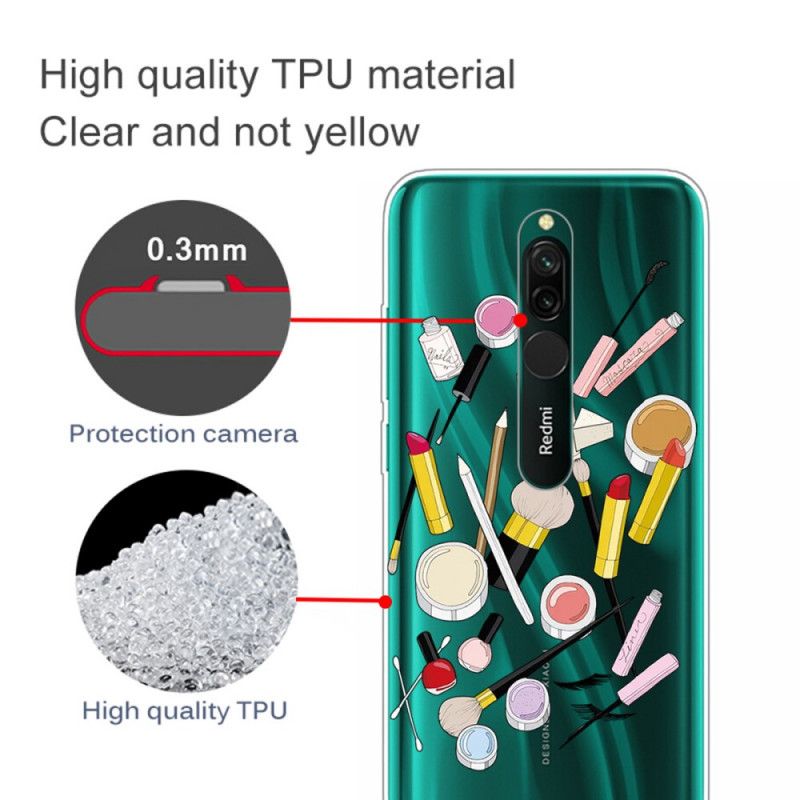 Coque Xiaomi Redmi 8 Maquillage Top