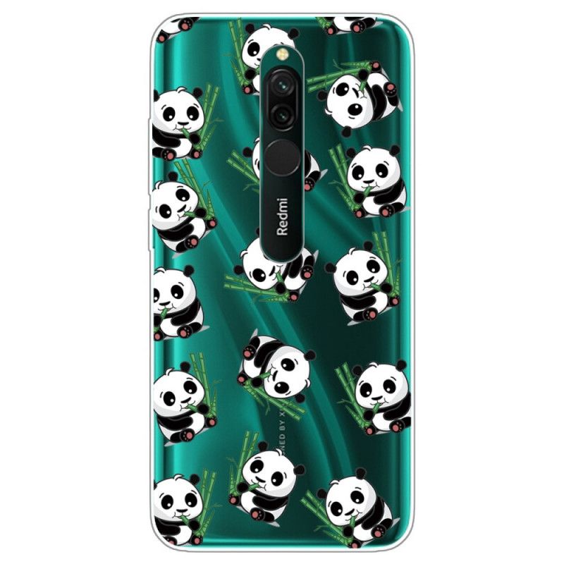 Coque Xiaomi Redmi 8 Petits Pandas