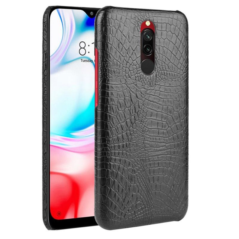 Coque Xiaomi Redmi 8 Style Peau De Crocodile