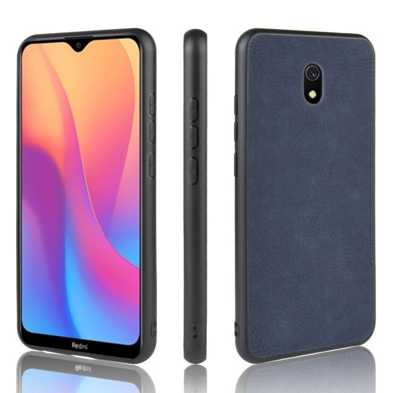 Coque Xiaomi Redmi 8a Effet Cuir Premium