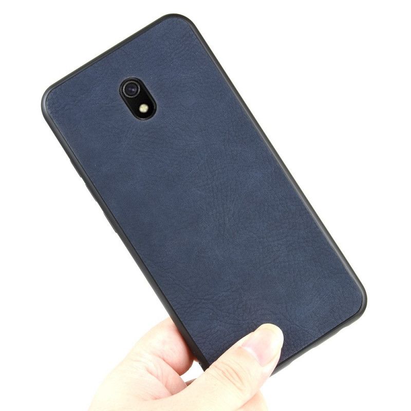 Coque Xiaomi Redmi 8a Effet Cuir Premium