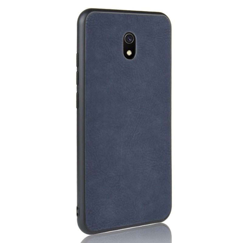 Coque Xiaomi Redmi 8a Effet Cuir Premium