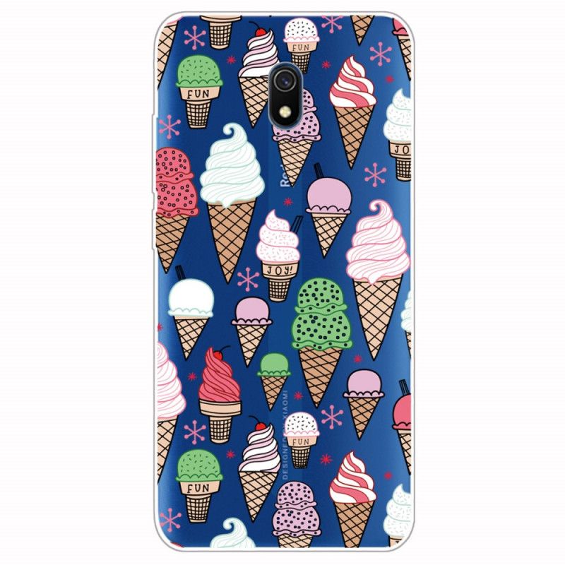 Coque Xiaomi Redmi 8a Glaces À La Crème Colorées