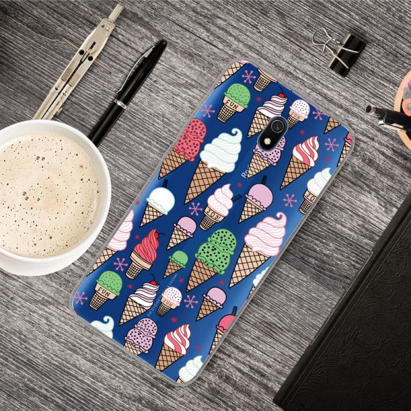 Coque Xiaomi Redmi 8a Glaces À La Crème Colorées