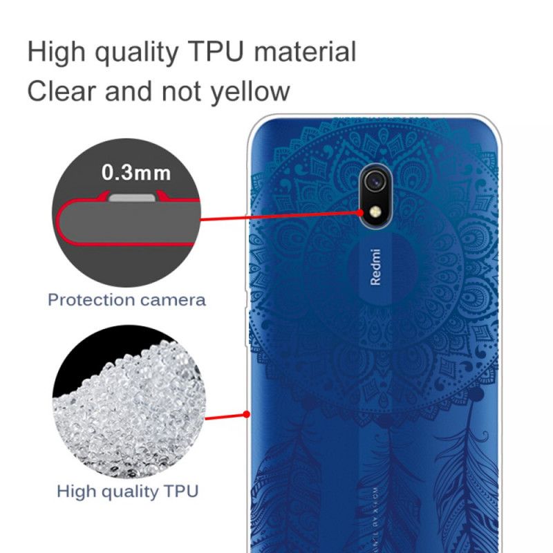 Coque Xiaomi Redmi 8a Mandala Floral Unique