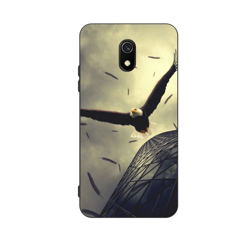 Coque Xiaomi Redmi 8a Silicone Flexible Aigle En Ville