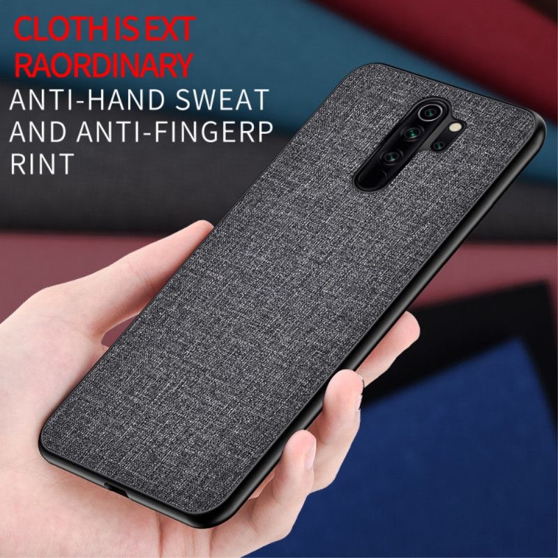 Coque Xiaomi Redmi 9 Conception Hybride Tissu