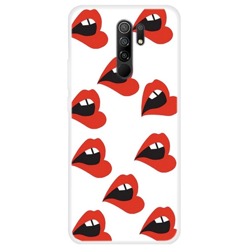 Coque Xiaomi Redmi 9 Lèvres Pulpeuses