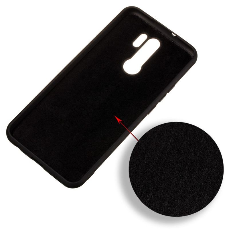 Coque Xiaomi Redmi 9 Silicone Liquide Avec Lanière