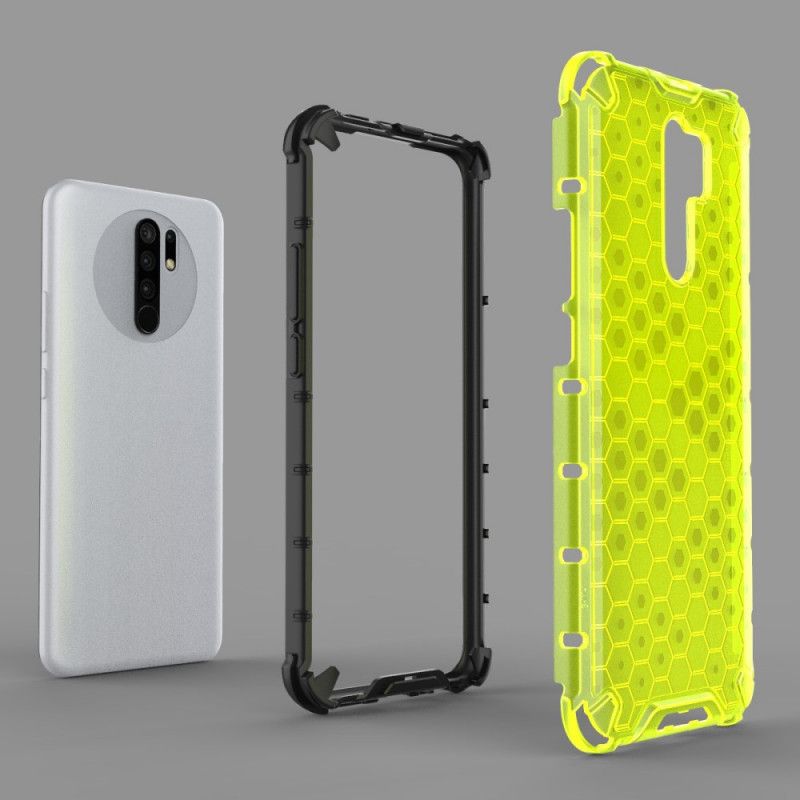 Coque Xiaomi Redmi 9 Style Nid D'abeille