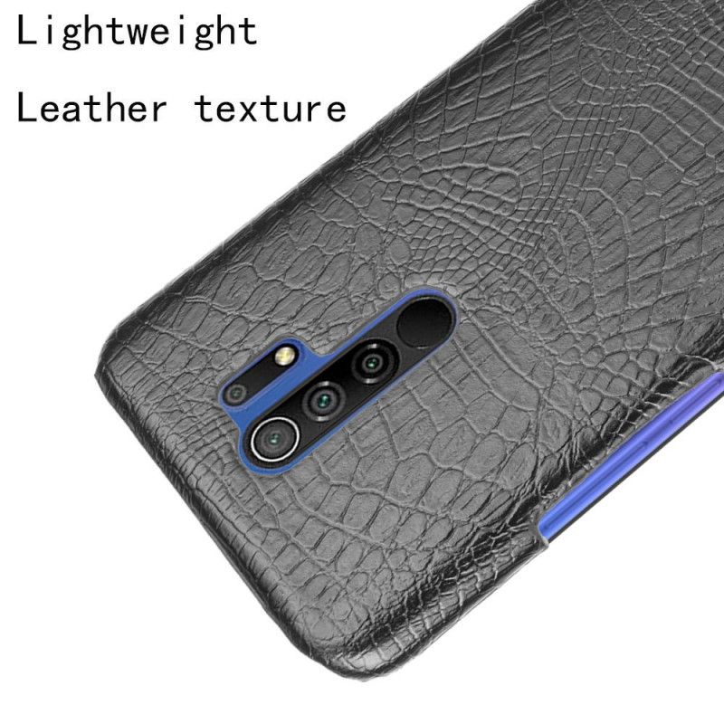 Coque Xiaomi Redmi 9 Style Peau De Crocodile