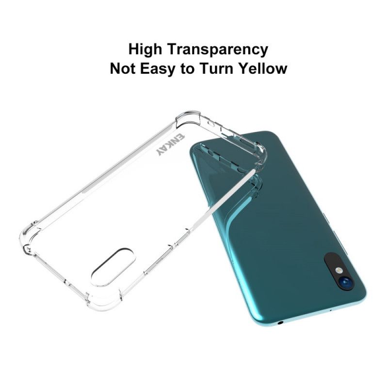 Coque Xiaomi Redmi 9a Combo Coque Et Verre Trempée Écran Enkay