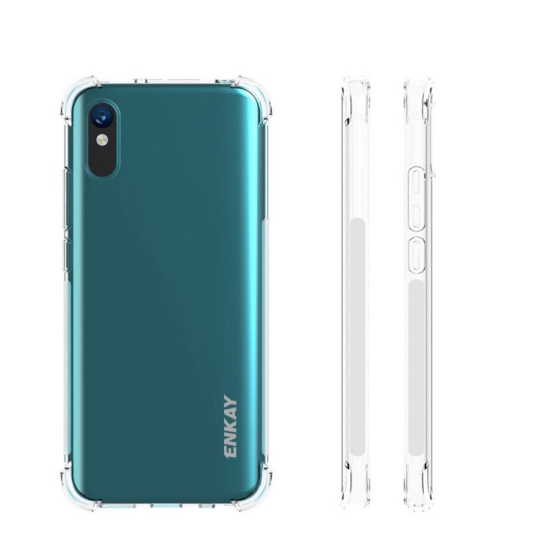 Coque Xiaomi Redmi 9a Combo Coque Et Verre Trempée Écran Enkay