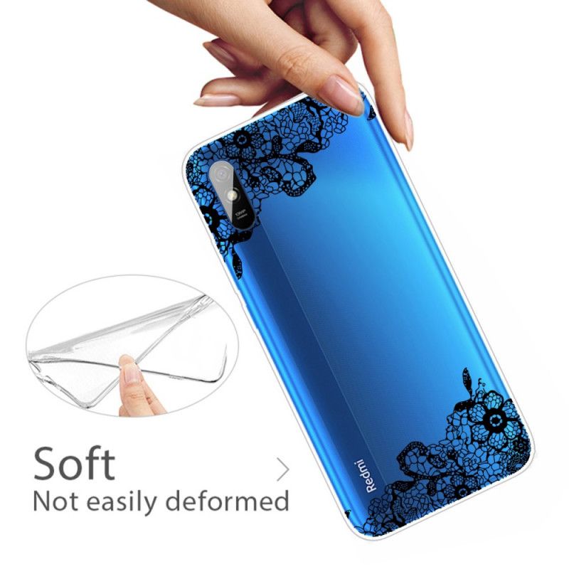 Coque Xiaomi Redmi 9a Dentelle Fine