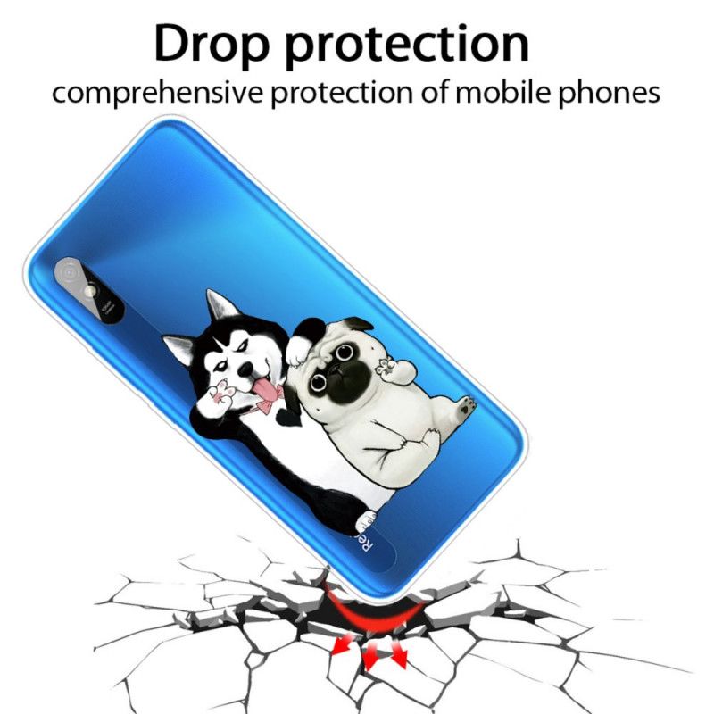 Coque Xiaomi Redmi 9a Drôles De Chiens