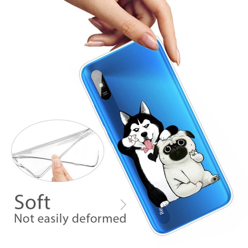 Coque Xiaomi Redmi 9a Drôles De Chiens