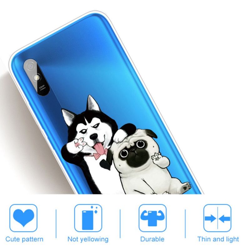 Coque Xiaomi Redmi 9a Drôles De Chiens