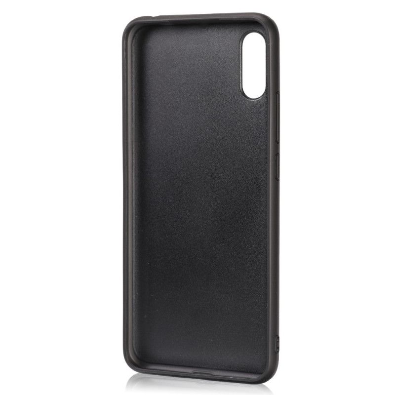 Coque Xiaomi Redmi 9a Effet Cuir Look Raffiné