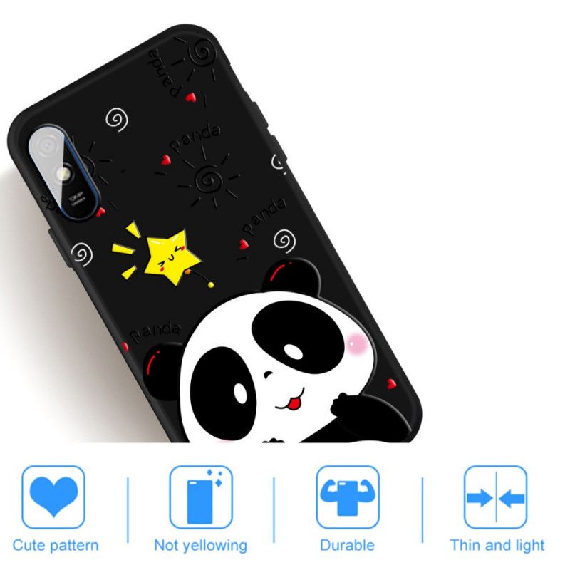 Coque Xiaomi Redmi 9a Étoile Panda