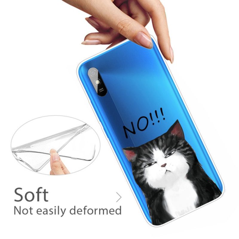 Coque Xiaomi Redmi 9a Le Chat Qui Dit Non