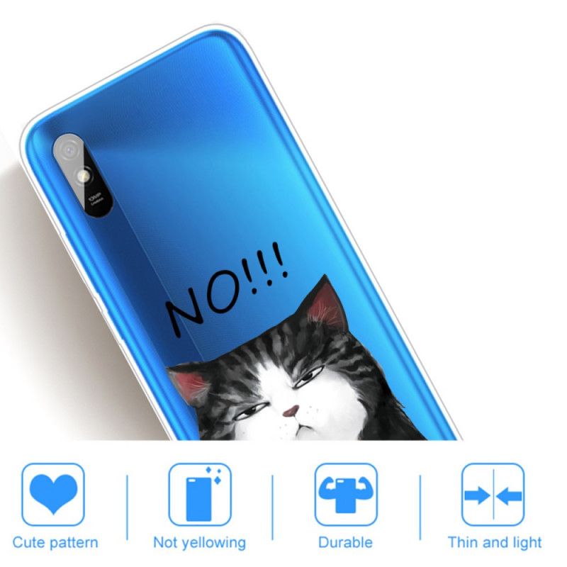 Coque Xiaomi Redmi 9a Le Chat Qui Dit Non