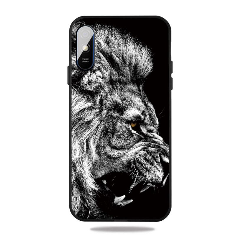 Coque Xiaomi Redmi 9a Lion Féroce