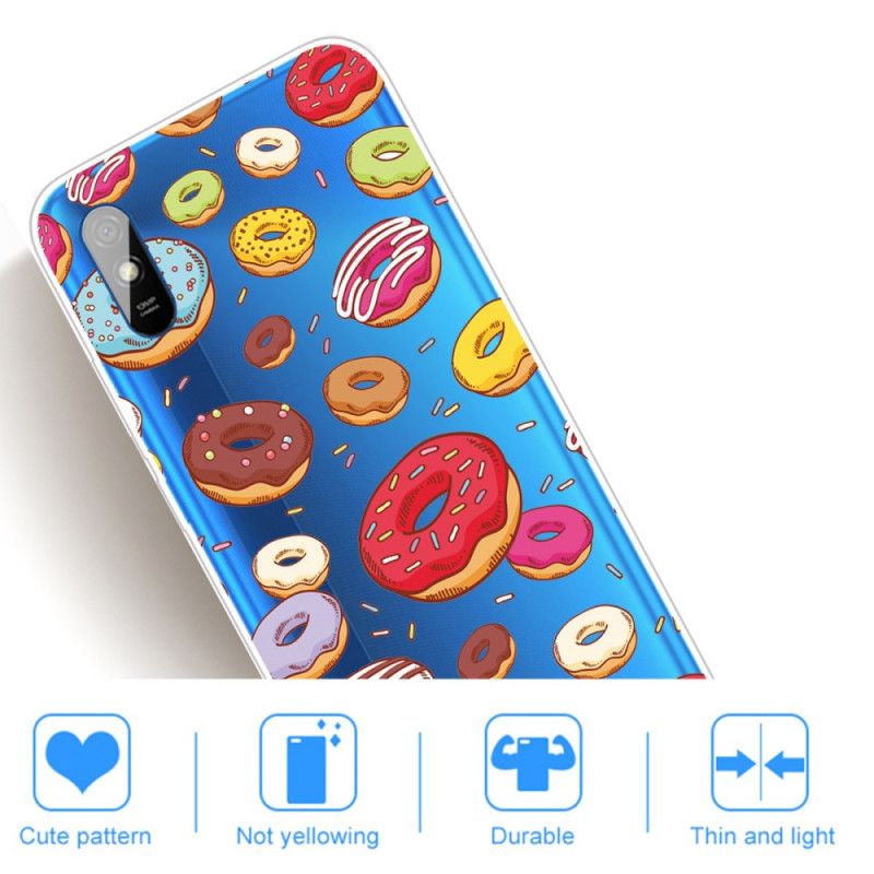 Coque Xiaomi Redmi 9a Love Donuts