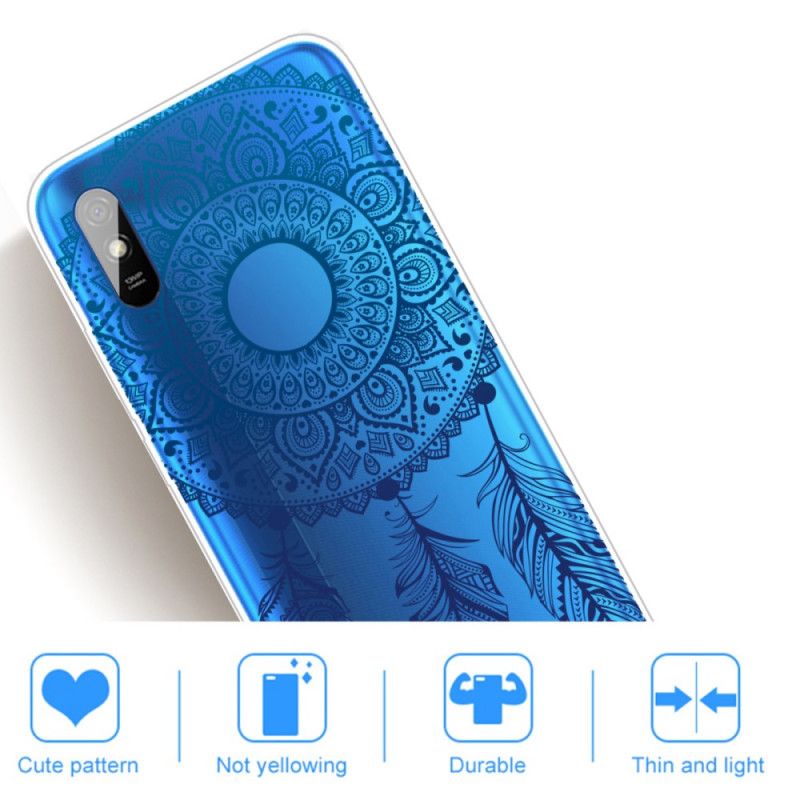 Coque Xiaomi Redmi 9a Mandala Floral Unique