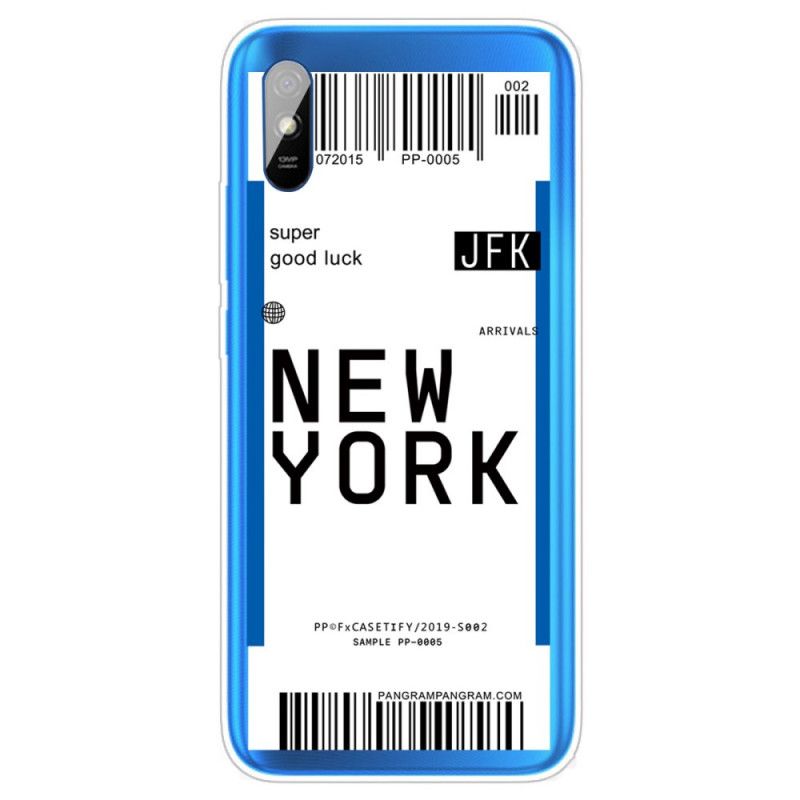 Coque Xiaomi Redmi 9a Pass To New York