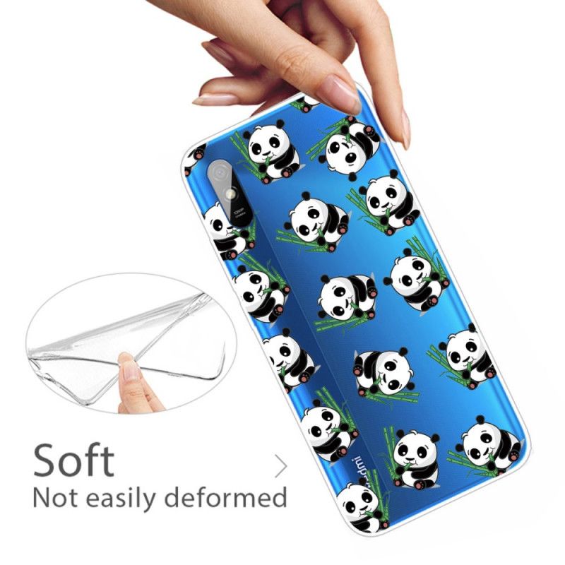 Coque Xiaomi Redmi 9a Petits Pandas