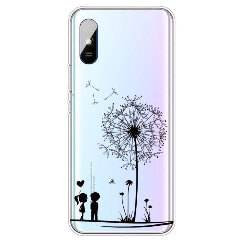 Coque Xiaomi Redmi 9a Pissenlit Love