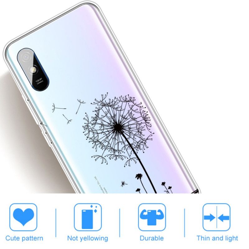 Coque Xiaomi Redmi 9a Pissenlit Love